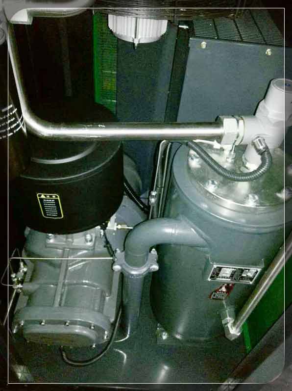 薩震節(jié)能空壓機(jī)控制面板