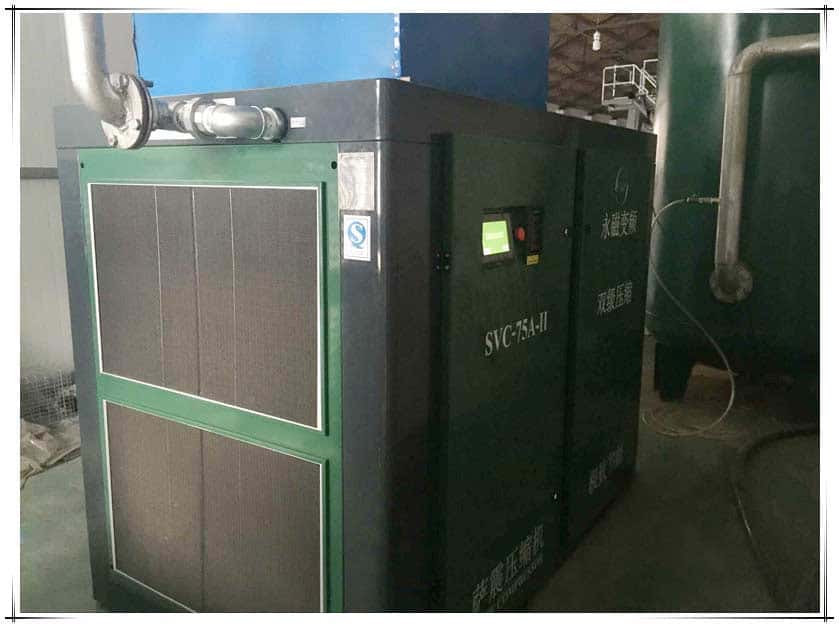 薩震空壓機(jī)運(yùn)行