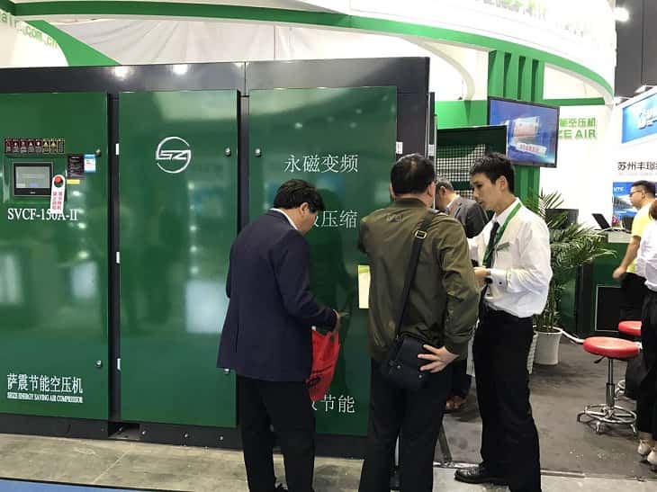 薩震150kw雙級(jí)壓縮螺桿空壓機(jī)