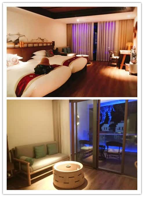 薩震節(jié)能空壓機(jī)員工入住酒店